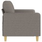 vidaXL 3-Sitzer-Sofa Taupe 180 cm Stoff vidaXL 3-Sitzer-Sofa Taupe 180 cm Stoff