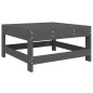 vidaXL 6-tlg. Garten-Lounge-Set Grau Massivholz Kiefer vidaXL 6-tlg. Garten-Lounge-Set Grau Massivholz Kiefer