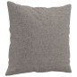 vidaXL 2-Sitzer-Sofa mit Zierkissen Taupe 120 cm Stoff vidaXL 2-Sitzer-Sofa mit Zierkissen Taupe 120 cm Stoff