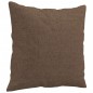 vidaXL 3-Sitzer-Sofa mit Zierkissen Braun 180 cm Stoff vidaXL 3-Sitzer-Sofa mit Zierkissen Braun 180 cm Stoff