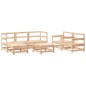 vidaXL 7-tlg. Garten-Lounge-Set Massivholz Kiefer vidaXL 7-tlg. Garten-Lounge-Set Massivholz Kiefer