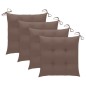 vidaXL Garten-Essstühle mit Kissen 3 Stk. Massivholz Akazie vidaXL Garten-Essstühle mit Kissen 3 Stk. Massivholz Akazie