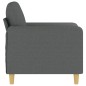 vidaXL Sessel Dunkelgrau 60 cm Stoff vidaXL Sessel Dunkelgrau 60 cm Stoff