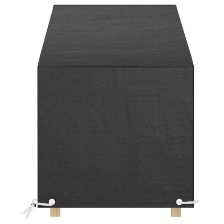 vidaXL Abdeckungen für Sonnenliegen 2 Stk. 12 Ösen 205x75x40/70 cm