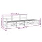 vidaXL 4-tlg. Garten-Lounge-Set Honigbraun Massivholz Kiefer vidaXL 4-tlg. Garten-Lounge-Set Honigbraun Massivholz Kiefer