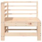 vidaXL Garten-Ecksofa Massivholz Kiefer vidaXL Garten-Ecksofa Massivholz Kiefer