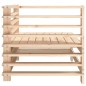 vidaXL Garten-Ecksofa Massivholz Kiefer vidaXL Garten-Ecksofa Massivholz Kiefer
