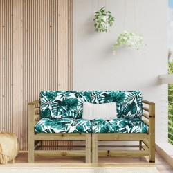 vidaXL Garten-Ecksofas 2 Stk. Kiefernholz Imprägniert
