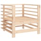 vidaXL Gartenstühle 2 Stk. Massivholz Kiefer vidaXL Gartenstühle 2 Stk. Massivholz Kiefer