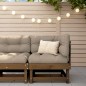 vidaXL Garten-Ecksofa Honigbraun Massivholz Kiefer vidaXL Garten-Ecksofa Honigbraun Massivholz Kiefer