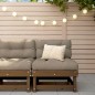 vidaXL Garten-Mittelsofa Honigbraun Massivholz Kiefer vidaXL Garten-Mittelsofa Honigbraun Massivholz Kiefer
