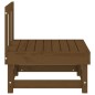 vidaXL Garten-Mittelsofa Honigbraun Massivholz Kiefer vidaXL Garten-Mittelsofa Honigbraun Massivholz Kiefer