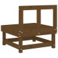 vidaXL Garten-Mittelsofa Honigbraun Massivholz Kiefer vidaXL Garten-Mittelsofa Honigbraun Massivholz Kiefer