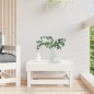 vidaXL Gartenhocker Weiß Massivholz Kiefer vidaXL Gartenhocker Weiß Massivholz Kiefer