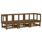 vidaXL 3-tlg. Garten-Lounge-Set Honigbraun Massivholz Kiefer vidaXL 3-tlg. Garten-Lounge-Set Honigbraun Massivholz Kiefer
