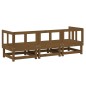 vidaXL 3-tlg. Garten-Lounge-Set Honigbraun Massivholz Kiefer vidaXL 3-tlg. Garten-Lounge-Set Honigbraun Massivholz Kiefer