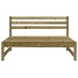 vidaXL Garten-Mittelsofa 120x80 cm Kiefernholz Imprägniert vidaXL Garten-Mittelsofa 120x80 cm Kiefernholz Imprägniert