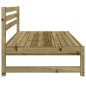 vidaXL Garten-Mittelsofa 120x80 cm Kiefernholz Imprägniert vidaXL Garten-Mittelsofa 120x80 cm Kiefernholz Imprägniert