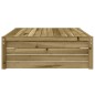 vidaXL Gartenhocker 120x80 cm Kiefernholz Imprägniert vidaXL Gartenhocker 120x80 cm Kiefernholz Imprägniert