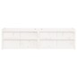 vidaXL Pflanzkübel Weiß 180x50x50 cm Massivholz Kiefer vidaXL Pflanzkübel Weiß 180x50x50 cm Massivholz Kiefer