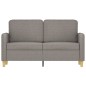 vidaXL 2-Sitzer-Sofa Taupe 120 cm Stoff vidaXL 2-Sitzer-Sofa Taupe 120 cm Stoff