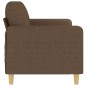 vidaXL 3-Sitzer-Sofa Braun 180 cm Stoff vidaXL 3-Sitzer-Sofa Braun 180 cm Stoff
