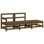vidaXL 3-tlg. Garten-Lounge-Set Honigbraun Massivholz Kiefer vidaXL 3-tlg. Garten-Lounge-Set Honigbraun Massivholz Kiefer