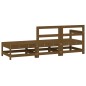 vidaXL 3-tlg. Garten-Lounge-Set Honigbraun Massivholz Kiefer vidaXL 3-tlg. Garten-Lounge-Set Honigbraun Massivholz Kiefer