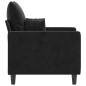 vidaXL Sessel Schwarz 60 cm Samt vidaXL Sessel Schwarz 60 cm Samt