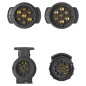 ProPlus Stecker-Tester 7-polig 12 V + 2 Adapter 343524 ProPlus Stecker-Tester 7-polig 12 V + 2 Adapter 343524