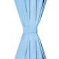 vidaXL Vorhänge Mikro-Satin 2 Stk. mit Schlaufen 140 x 175 cm Türkis vidaXL Vorhänge Mikro-Satin 2 Stk. mit Schlaufen 140 x 175 cm Türkis