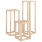 vidaXL 3-tlg. Pflanzenständer-Set Massivholz Kiefer vidaXL 3-tlg. Pflanzenständer-Set Massivholz Kiefer