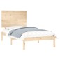 vidaXL Massivholzbett 75x190 cm vidaXL Massivholzbett 75x190 cm