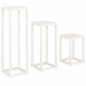 vidaXL 3-tlg. Pflanzenständer-Set Weiß Massivholz Kiefer vidaXL 3-tlg. Pflanzenständer-Set Weiß Massivholz Kiefer