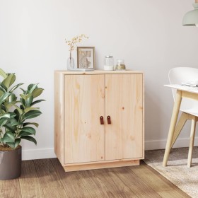 vidaXL Sideboard 65,5x40x75 cm Massivholz Kiefer