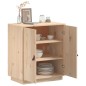 vidaXL Sideboard 65,5x40x75 cm Massivholz Kiefer vidaXL Sideboard 65,5x40x75 cm Massivholz Kiefer