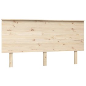 vidaXL Kopfteil 154x6x82,5 cm Massivholz Kiefer