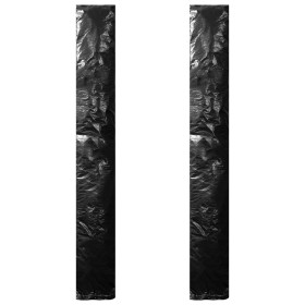 vidaXL Sonnenschirm-Schutzhüllen 2 Stk. mit Reißverschluss PE 200 cm