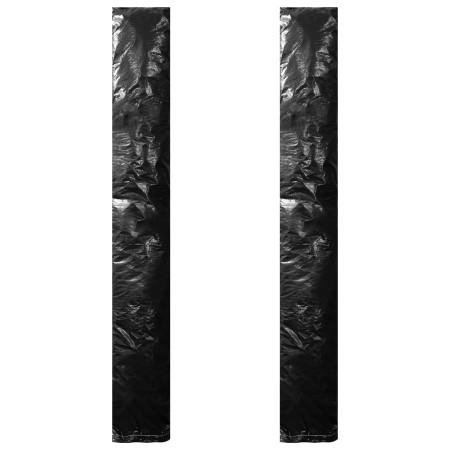 vidaXL Sonnenschirm-Schutzhüllen 2 Stk. mit Reißverschluss PE 200 cm
