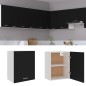 vidaXL Hängeschrank Schwarz 50x31x60 cm Holzwerkstoff vidaXL Hängeschrank Schwarz 50x31x60 cm Holzwerkstoff