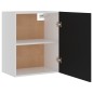 vidaXL Hängeschrank Schwarz 50x31x60 cm Holzwerkstoff vidaXL Hängeschrank Schwarz 50x31x60 cm Holzwerkstoff