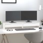 vidaXL Monitorständer Weiß 100x27x15 cm Massivholz Kiefer vidaXL Monitorständer Weiß 100x27x15 cm Massivholz Kiefer
