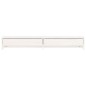 vidaXL Monitorständer Weiß 100x27x15 cm Massivholz Kiefer vidaXL Monitorständer Weiß 100x27x15 cm Massivholz Kiefer