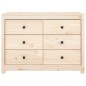 vidaXL Beistellschrank 100x40x72 cm Massivholz Kiefer vidaXL Beistellschrank 100x40x72 cm Massivholz Kiefer