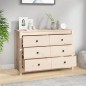vidaXL Beistellschrank 100x40x72 cm Massivholz Kiefer vidaXL Beistellschrank 100x40x72 cm Massivholz Kiefer