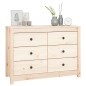 vidaXL Beistellschrank 100x40x72 cm Massivholz Kiefer vidaXL Beistellschrank 100x40x72 cm Massivholz Kiefer