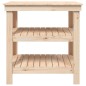 vidaXL Werkbank 78,5x50x80 cm Massivholz Kiefer vidaXL Werkbank 78,5x50x80 cm Massivholz Kiefer