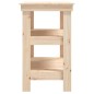 vidaXL Werkbank 78,5x50x80 cm Massivholz Kiefer vidaXL Werkbank 78,5x50x80 cm Massivholz Kiefer