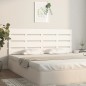 vidaXL Kopfteil Weiß 160x3x80 cm Massivholz Kiefer vidaXL Kopfteil Weiß 160x3x80 cm Massivholz Kiefer