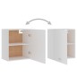 vidaXL Hängeschrank Weiß 50x31x60 cm Holzwerkstoff vidaXL Hängeschrank Weiß 50x31x60 cm Holzwerkstoff
